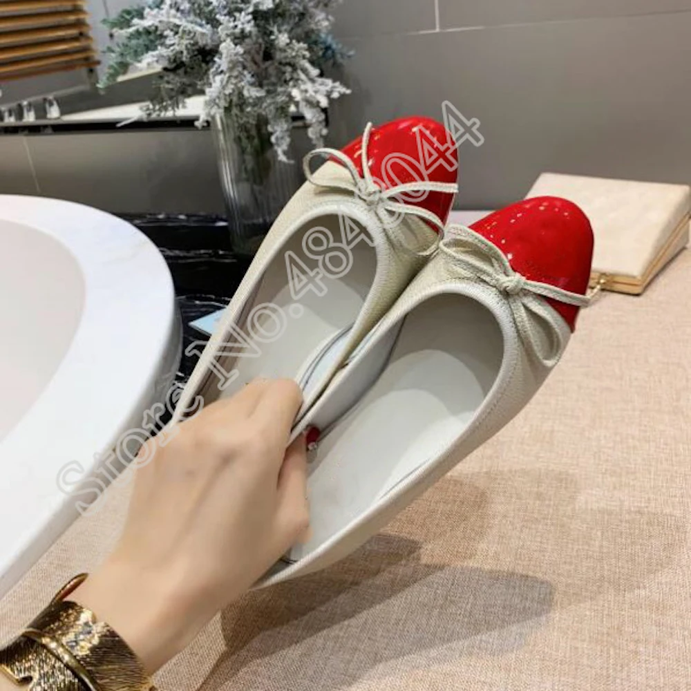 Женская обувь балетки из натуральной кожи модная женская на плоской подошве без