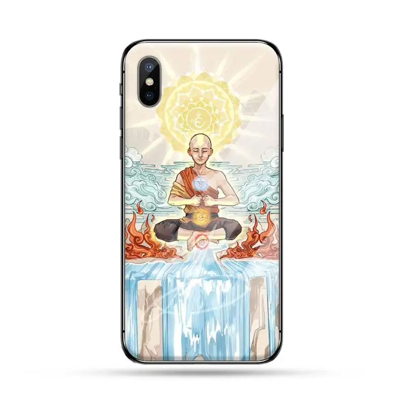 

Avatar The Last Airbender comic Phone Case Tempered glass For iphone 6 6S 7 8 plus X XS XR 11 12 mini PRO MAX