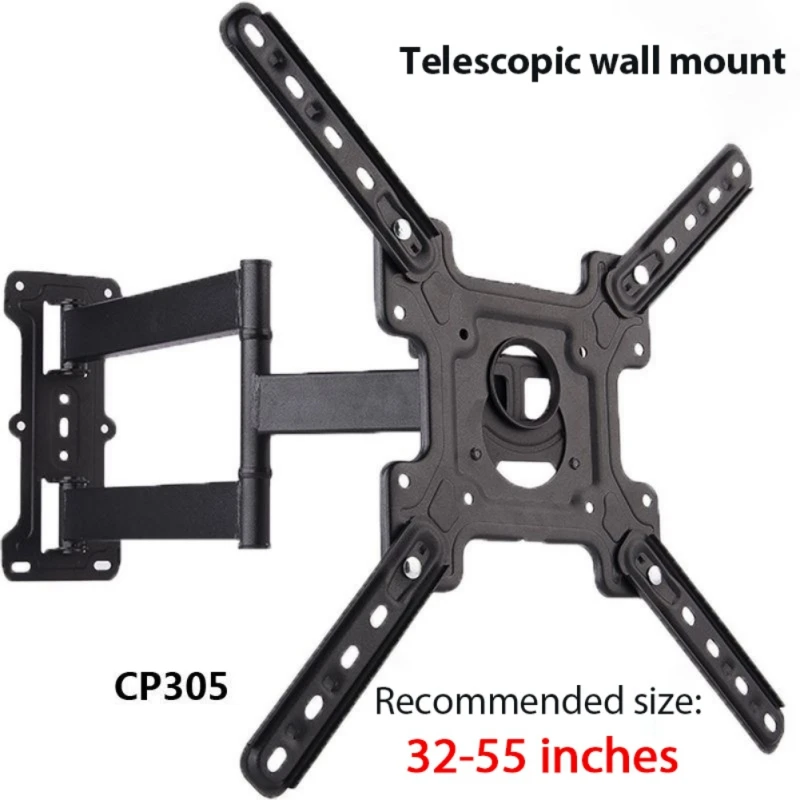 

Full Motion TV Wall Mount Bracket Tilt Swivel LCD LED 26 27 32 37 40 42 47 50 55