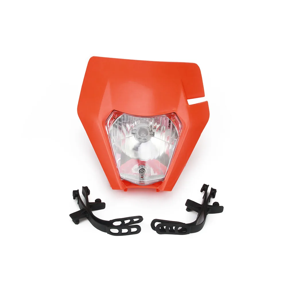 Мотоцикл Универсальный фары Ligth Street для KTM EXC EXCF SX XC XCW MX SMR SXS 125 250 350 450 500 505 520 530 - Цвет: oraneg B