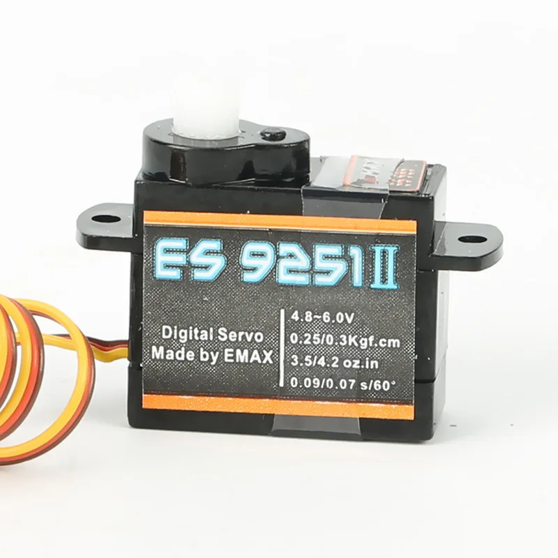 EMAX ES9051 ES9251II микро цифровой сервопривод для радиоуправляемого самолета вертолета