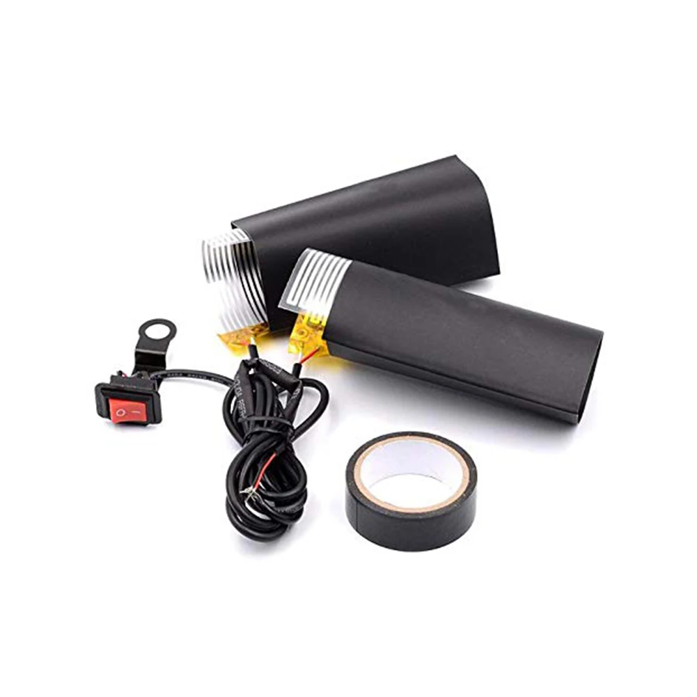 Универсальный мотоцикл с подогревом Ручка Бар нагревательные ручки 12 В