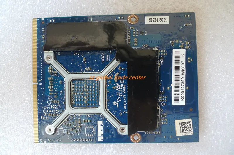 Original GTX560M GTX 560M 1.5 GB FOR X770 X775 Laptop graphics Video Card K000127390 LS-7191P | Компьютеры и офис