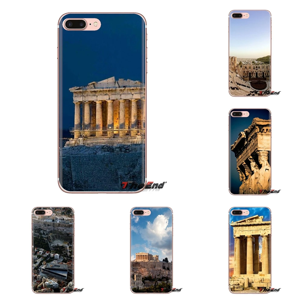 Для iPod Touch Apple iPhone 4 4S 5 5S SE 5C 6 6S 7 8 X XR XS Plus MAX крыльцо кариатидов акрополис Афины чехол