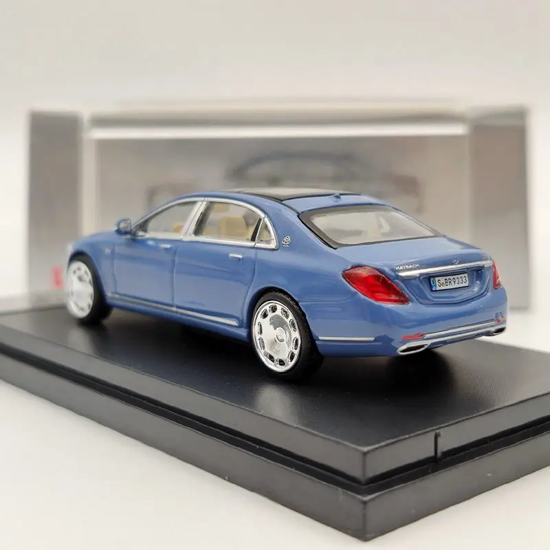 Master 1:64 Scale для Maybach S680 литые игрушки модели автомобилей Коллекция синих подарков |