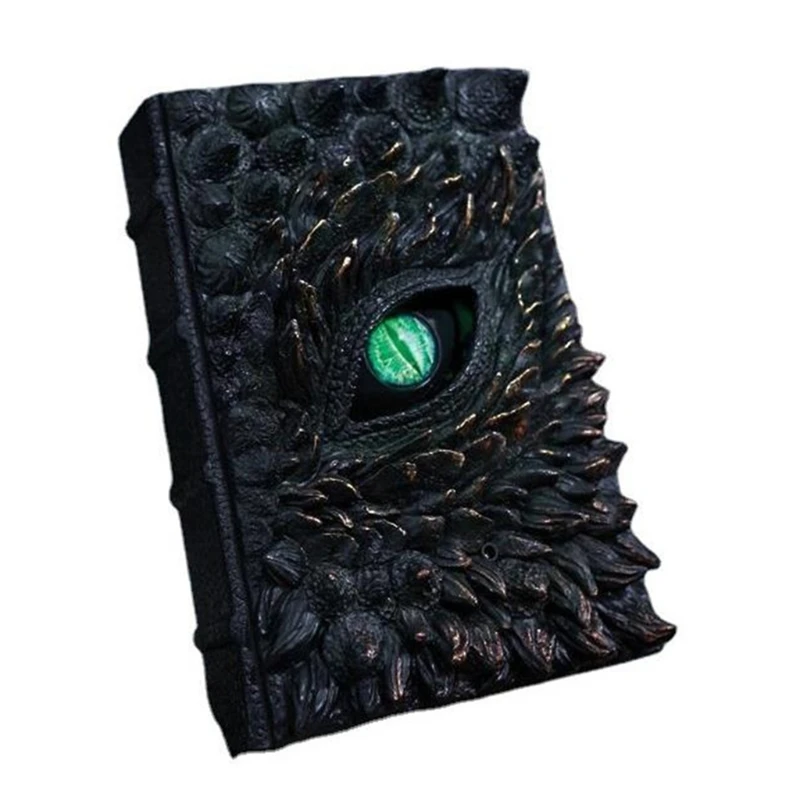 

T3EC Resin Craft Ornament Halloween Cyclops Devil's Eye Charmed Eye Movable Ornaments Halloween Decorations for Home Desktop