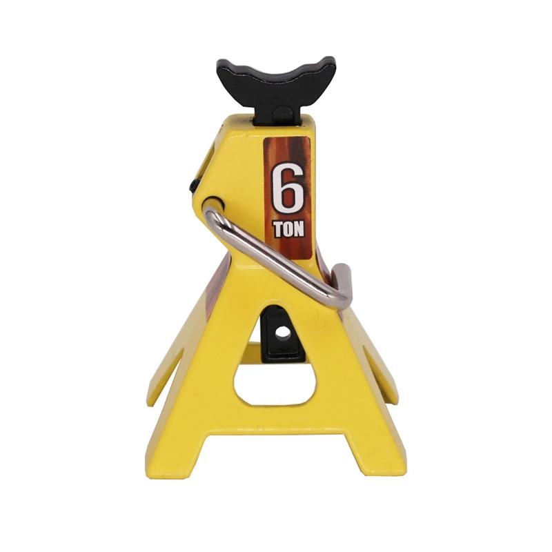 

Metal Jack Stands 6 Ton Height Adjustable for 1/10 RC Crawler Truck Car Trx4 SCX10 Simulation Climbing Vehicles
