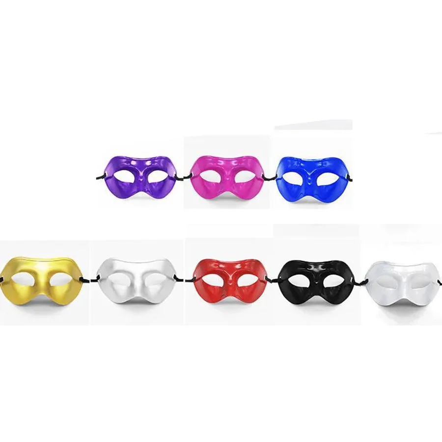 

Однотонные аксессуары для Хэллоуина, маски для косплея, для паралета, карнавала, таинственное шоу, простая Скрытая личность, реквизит для дж...