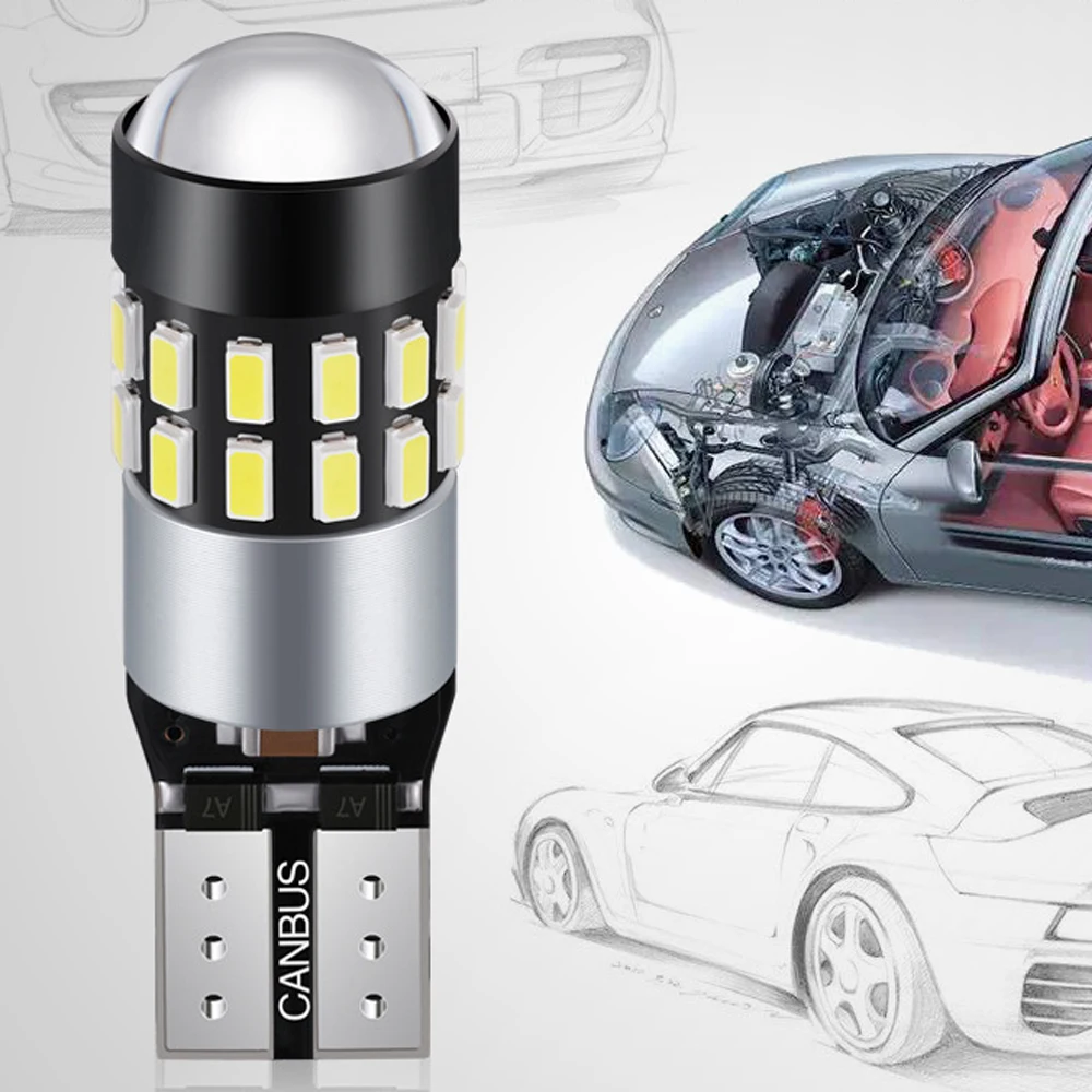 

Светодиодная CAN-лампа T10 для автомобилей, 4 шт./лот