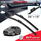 Автомобильные лезвия BROSHOO Fornt окно, ветровое стекло, дворники для Ford FIESTA MK7 26 дюймов + 15 дюймов LHD и RHD автомобильные модельные года 2009-2017, автомобильные аксессуары