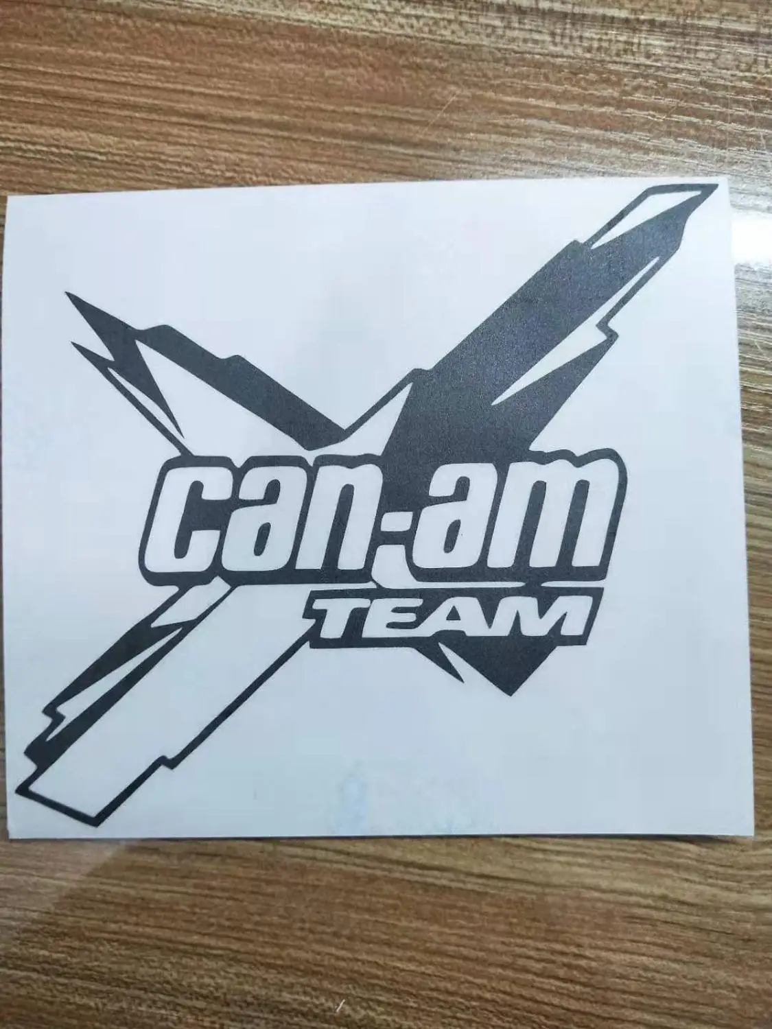 18*16,1 см can-am team Наклейка Виниловая наклейка для автомобиля и других стиль Горячая крутая графика автомобильные аксессуары