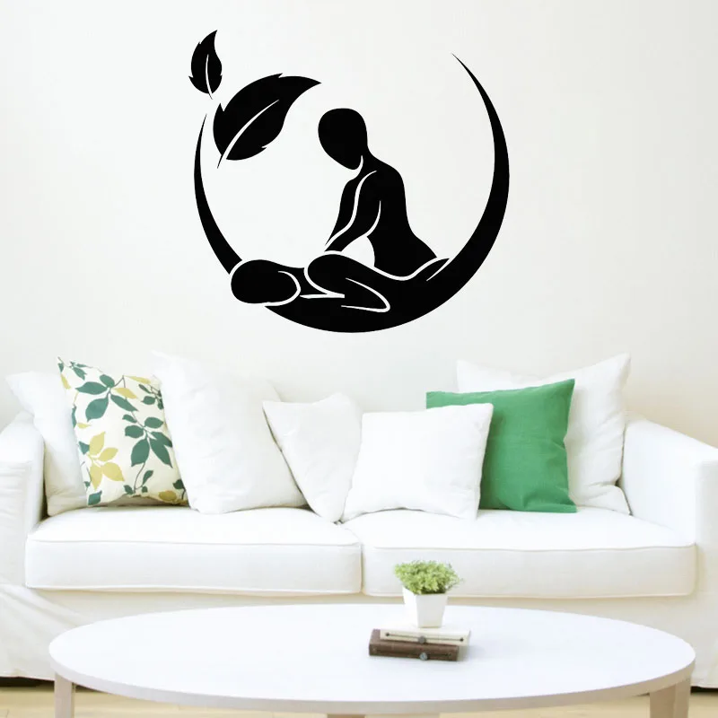 Массажный Салон Спа стикер на стену красота здоровье настенные наклейки для