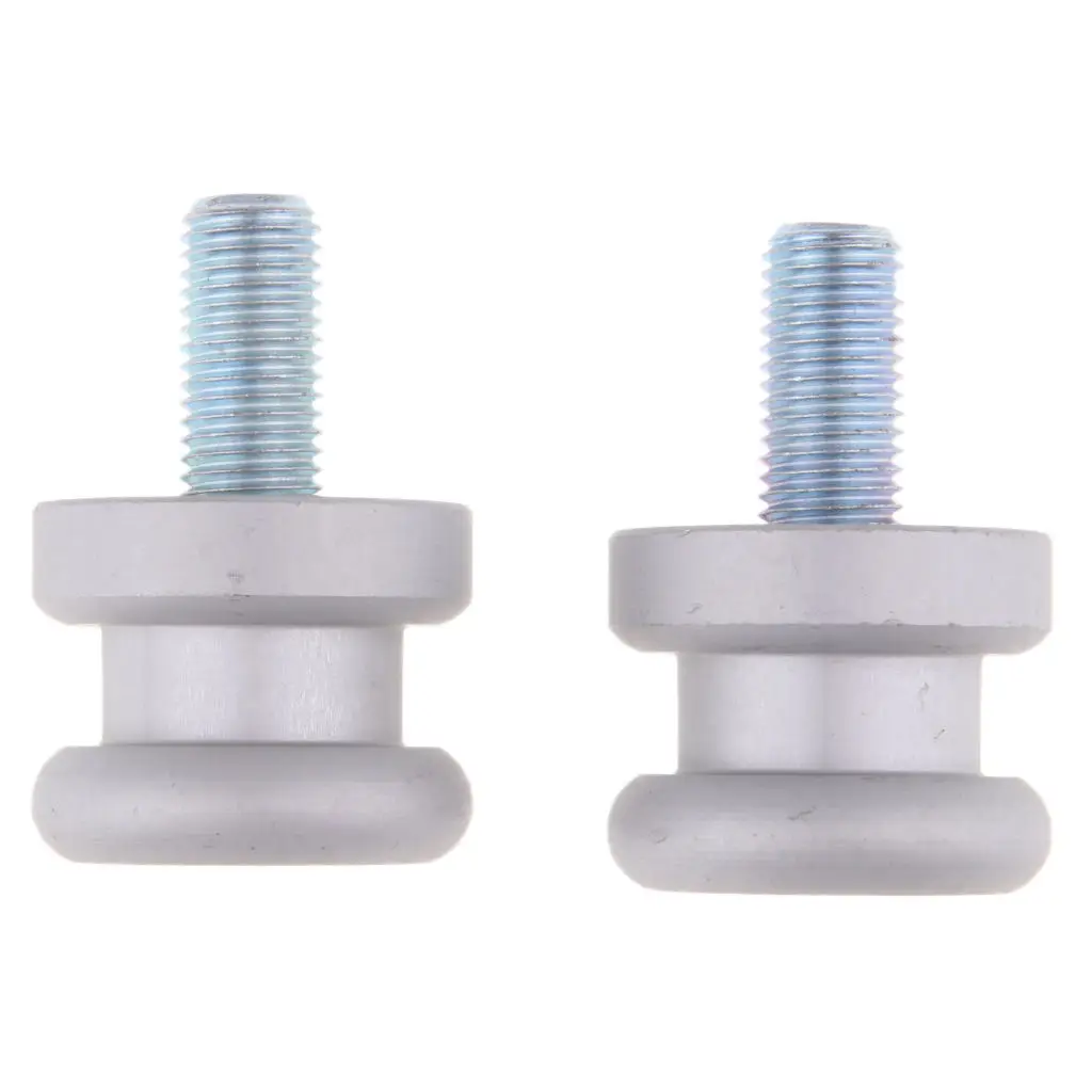 

2x Universal Motorcycle CNC Swingarm Swing Arm Spools Slider Stand Bobbins M10x1.25 for Yamaha