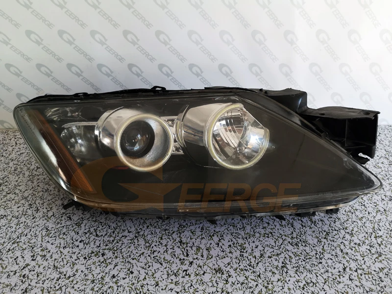 For Mazda cx7 cx 7 CX-7 2006 2007 2008 2009 2010 2011 2012 Excellent Ultra bright COB led angel eyes halo rings DRL Day Light | Автомобили