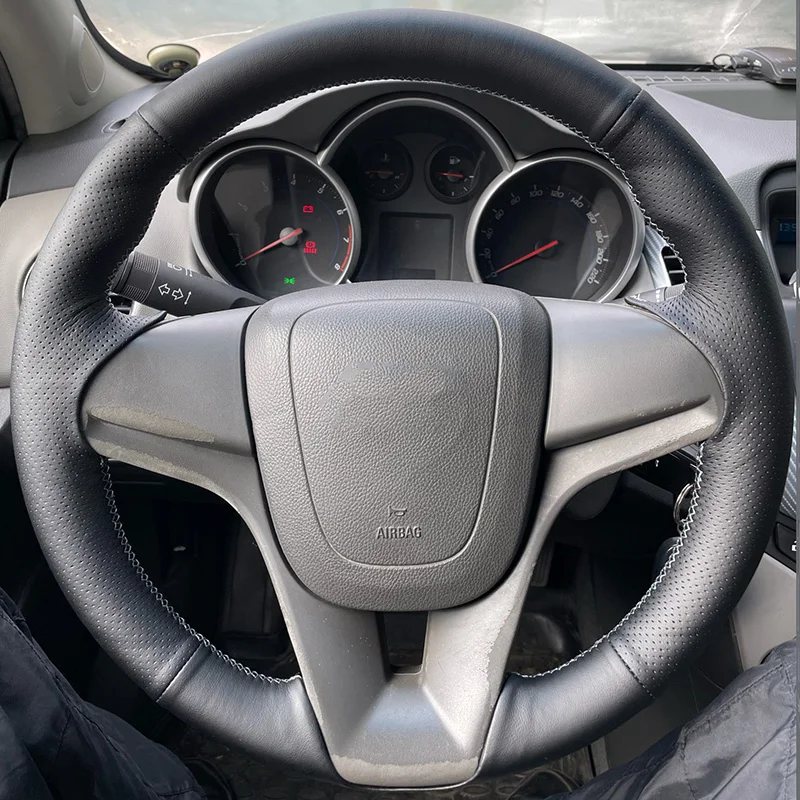 DIY чехол рулевого колеса автомобиля для Chevrolet Cruze Aveo Orlando Holden Ravon R4 Trax трекер