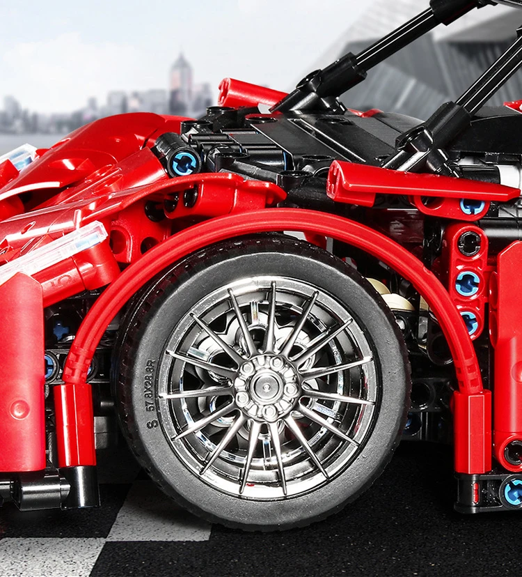 

Mechanical Pull Back Sports Car Racing Building Blocks Creator Super Racing Car Vehicle MOC Model Bricks Toys Gift for Kids Boys