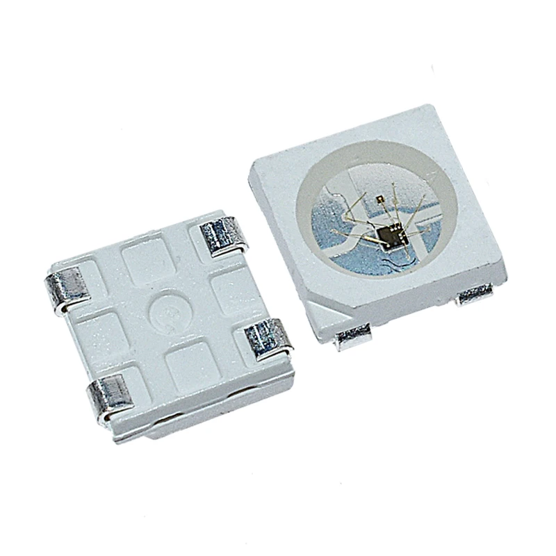 100 шт. WAVGAT WS2812B 4 контактный 5050 SMD WS2812 индивидуально адресуемый цифровой RGB