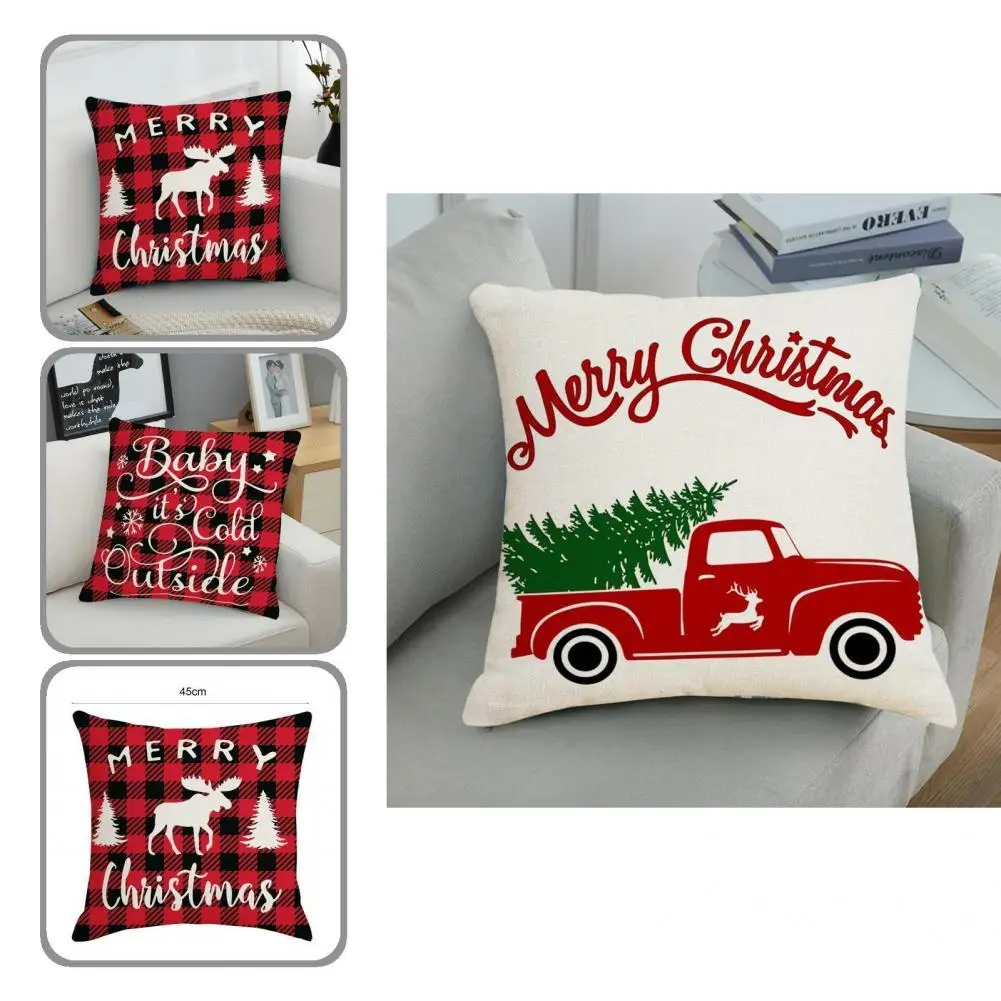

Stylish Anti-deformed Throw Pillow Case Throw Pillow Cover Washable Easy Insertion