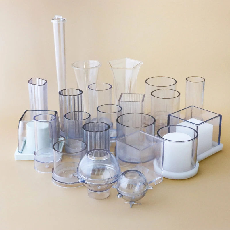 Ручной работы свечи делая формы DIY Различные Формы Пластиковые Многоразовые