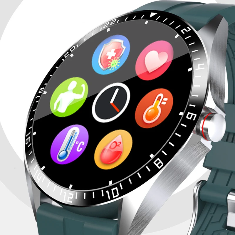 GW16T Smart Watch 2020 Женские мужские часы Температура тела Пульсометр Артериальное