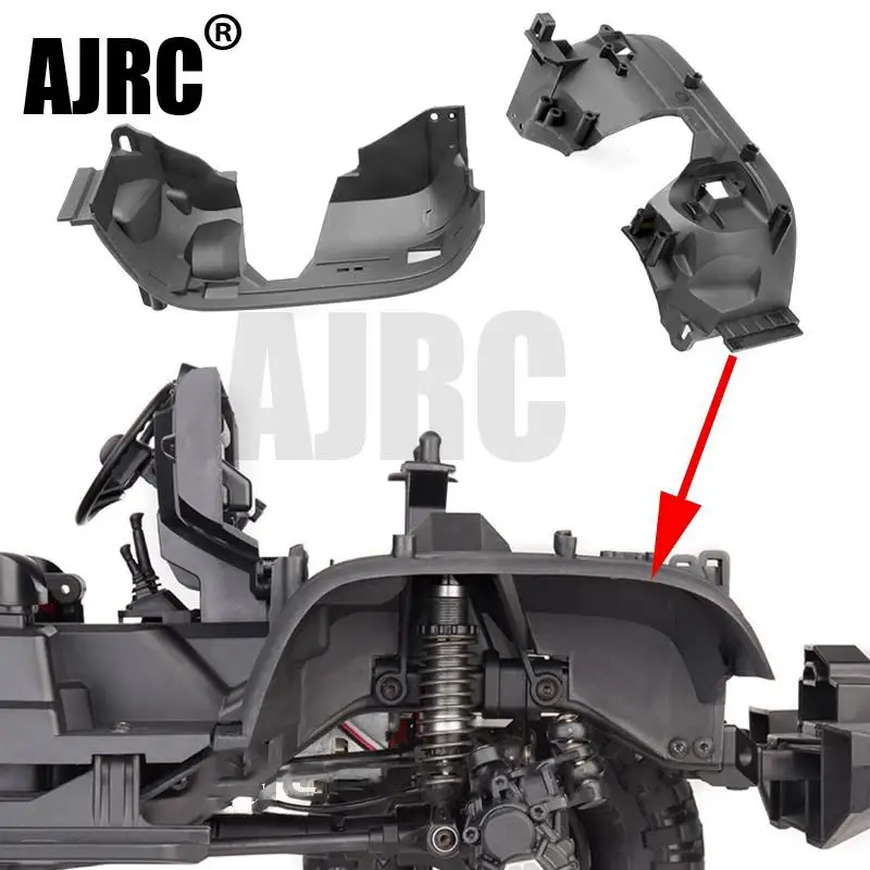 

For Trax Trx-4 Fender 82056-4 Front Wheel Cover Trx4 Frame Fender Internal Dust Cover G156a