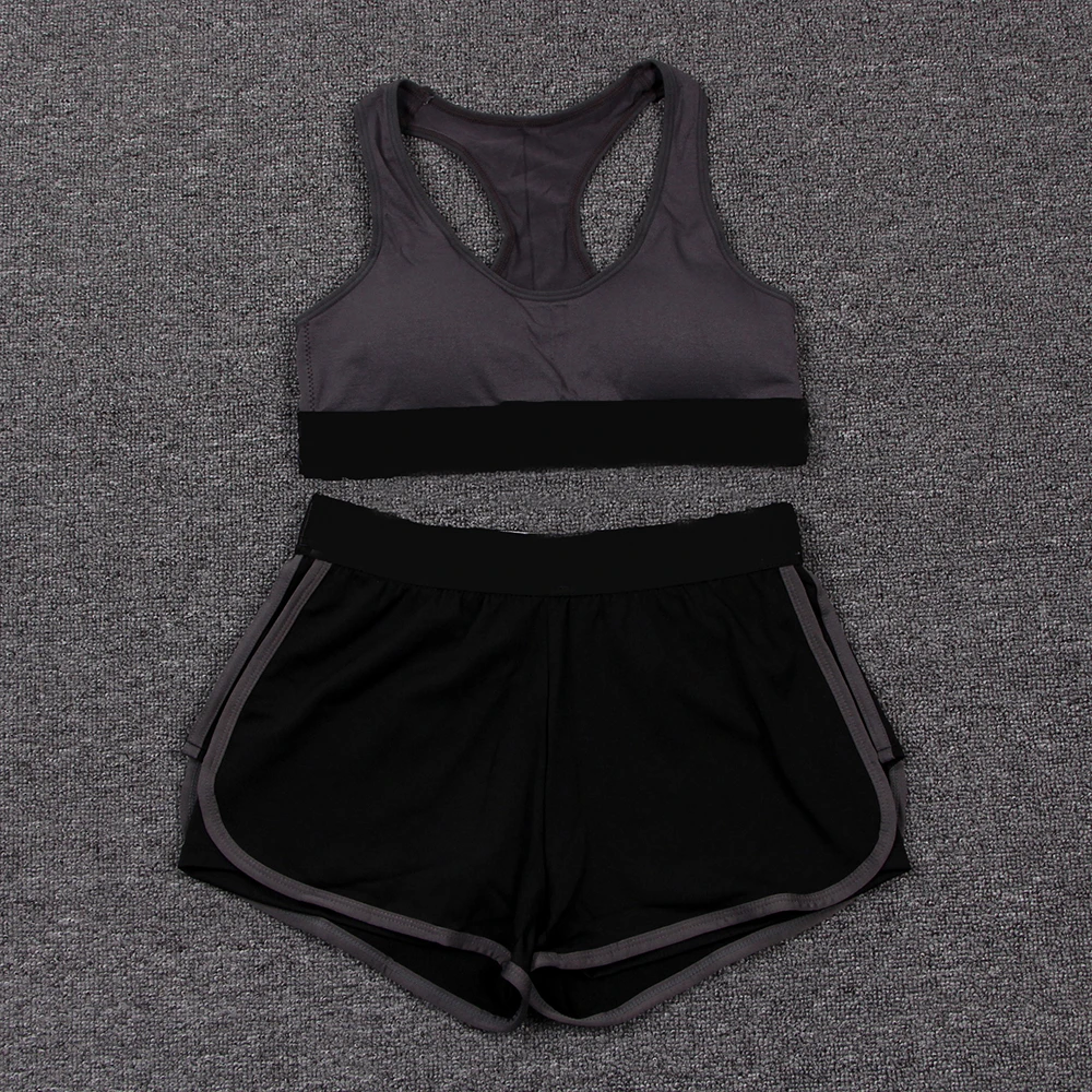 2 шт. женский спортивный комплект для йоги|Комплекты йоги| |