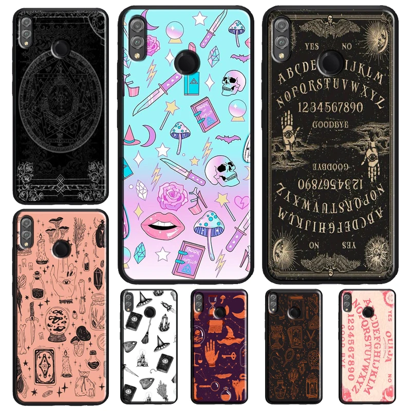 Чехол Girly Pastel Witch Goth Ouija для Huawei Honor 50 Pro 20 10 Lite 7A 7C 8A 8X 9X 10i Y6 Y9 Y7 2019 Nova 5T | Мобильные
