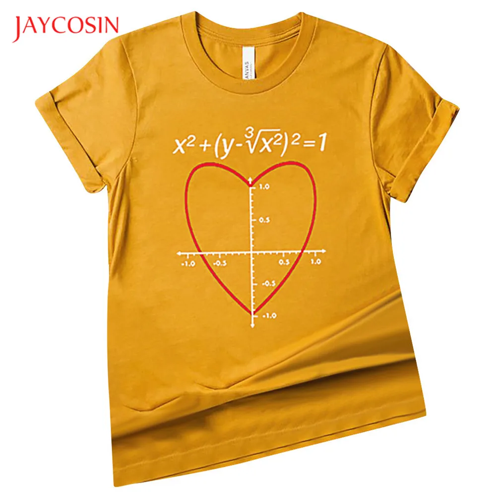 Новое поступление от Jaycosin женская футболка 2020 летняя хлопковая Повседневная