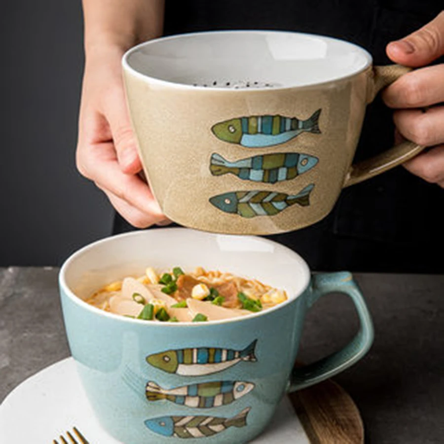 

Creative Coffee Mugs High Capacity Funny Travel Couple Cup Modern Cartoon Stirring Smoothie Milk Beer Taza Canecas Xmas Cup EE5