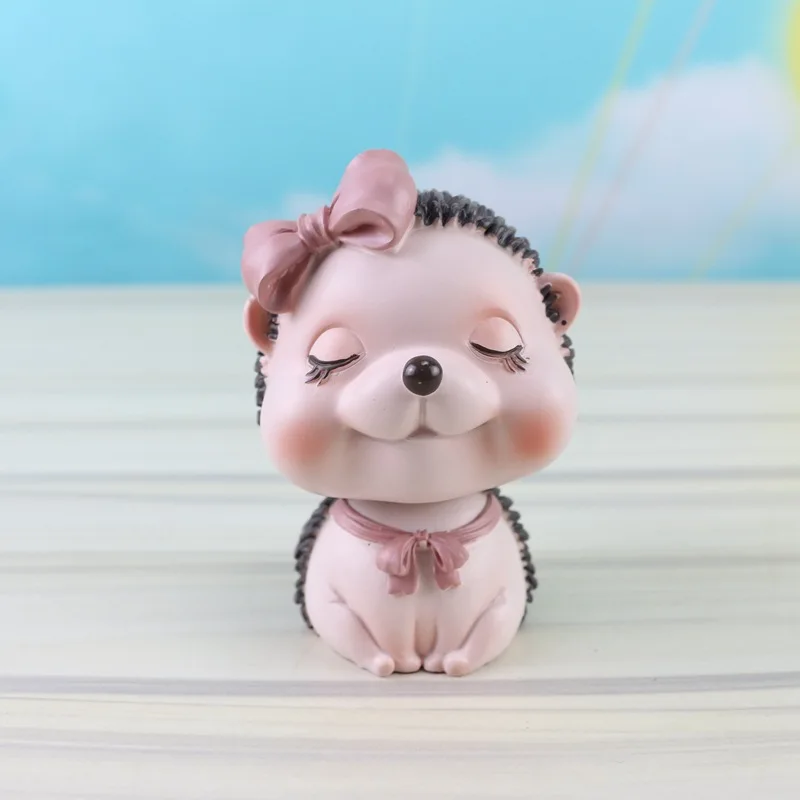 Украшение для автомобиля креативные милые куклы с виброголовкой украшения