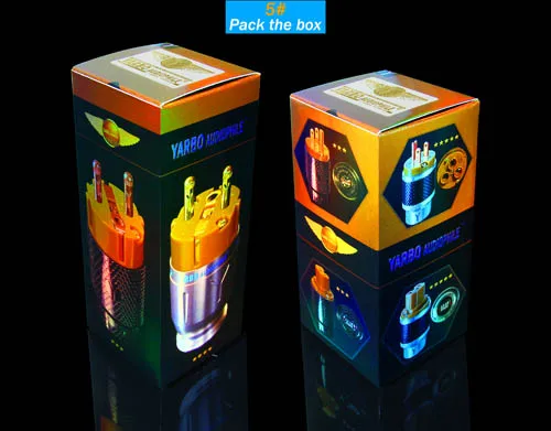 

YARBO GY-PS303/404-R American standard plated power plug1 set