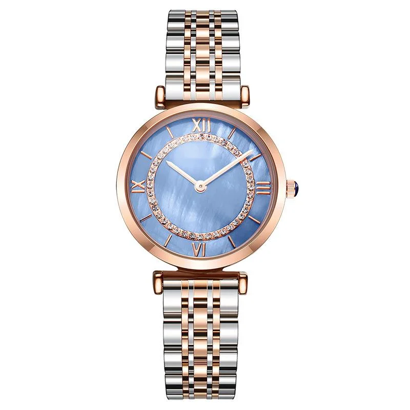 

Sanda p1011 women's fashion quartz watch waterproof steel band student fashion trend watch women's model