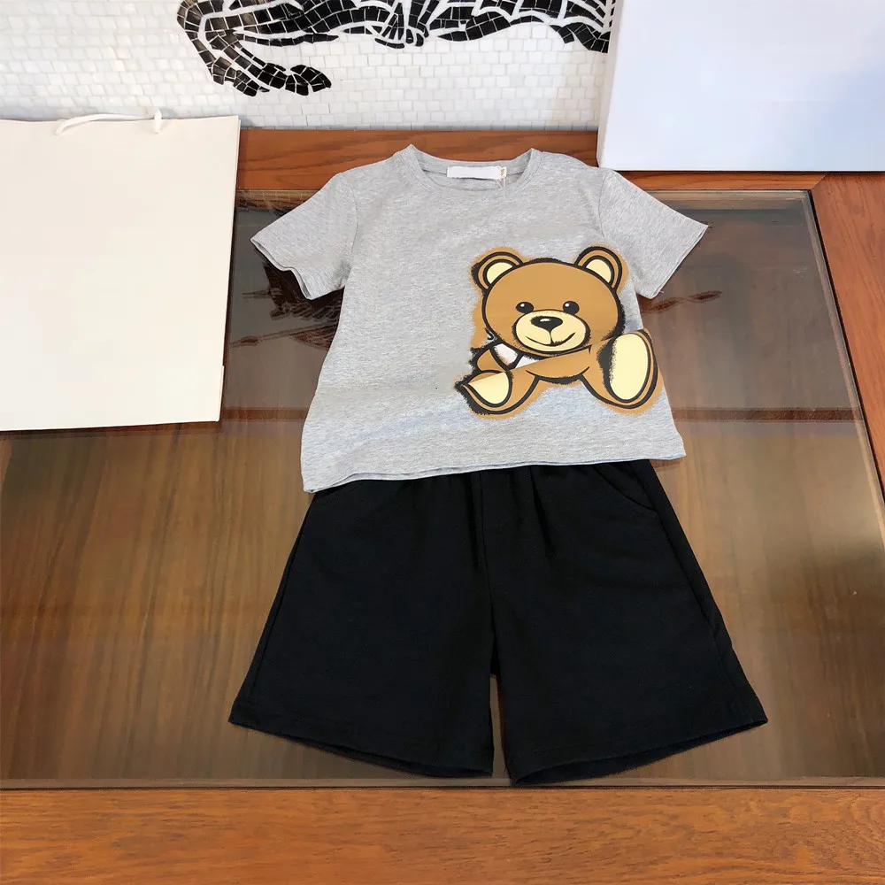 

Designer children's clothing 2021 new cartoon jacket shorts boys fashion suits