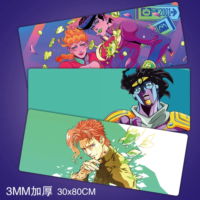 80 см аниме JoJo необычное Adventure Dio Jotaro Kujo Joseph bruo Bucciarati большой компьютер Ins