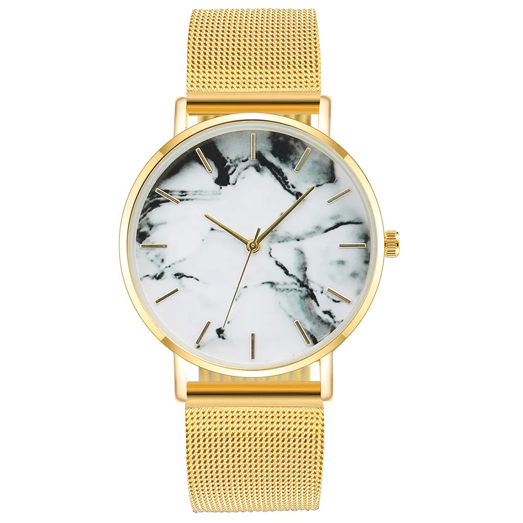 

2020 Minimalist Women's Fashion Watches Creative New Pattern Alloy Men's And Women's Casual Quartz Watches Orologio da donna A50