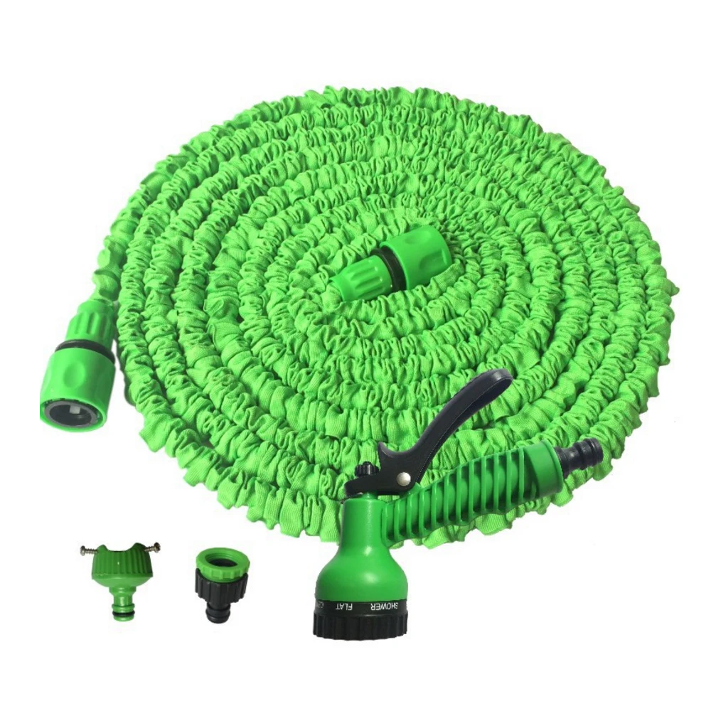 

Portable Adjustable Retractable Expandable Garden Hose High Pressure Gun Sprinkler Nozzle Car Water Spray Gun