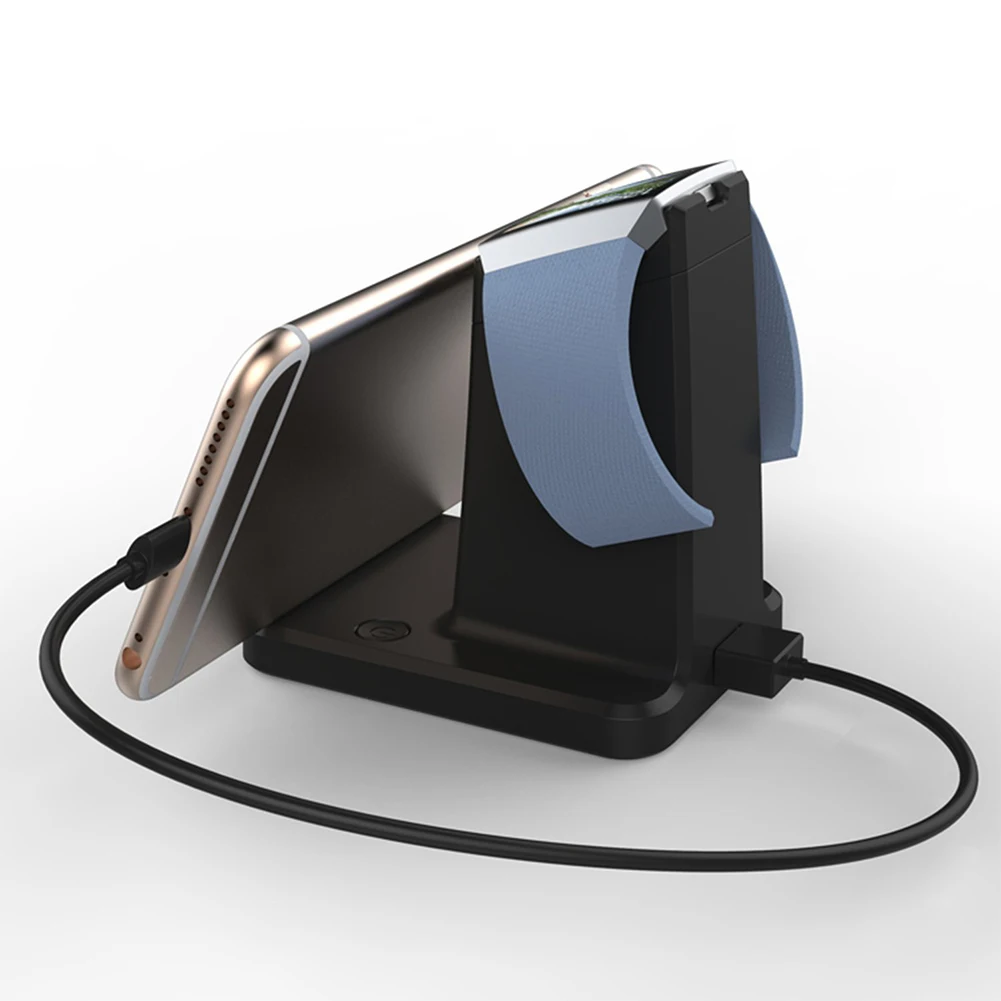 

For Fitbit Ionic Smart Accessories New 2 In 1 Cellphone Charger Smart Watch Magnetic Suction Wireless Charger Adapter