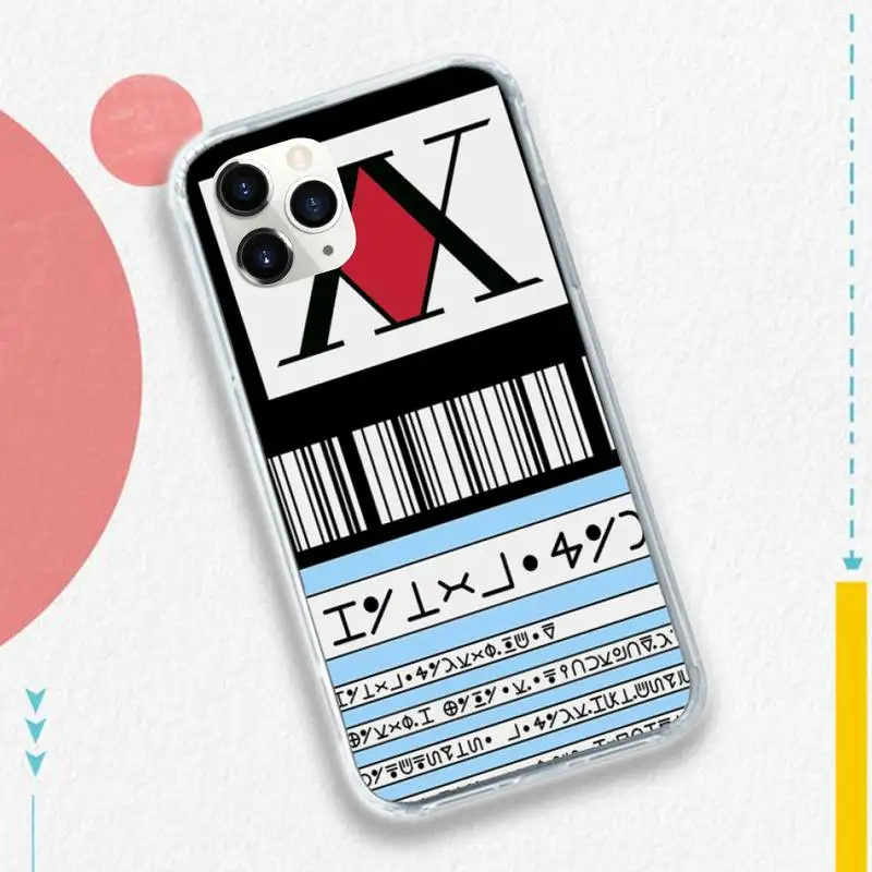 

Anime Hisoka Hunter X hunter Phone Case for iPhone 11 12 pro XS MAX 8 7 6 6S Plus X 5S SE 2020 XR