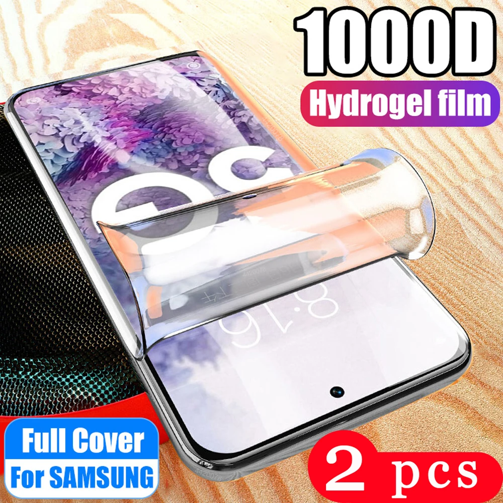 Гидрогелевая пленка для samsung galaxy s20 ultra s10e s10 lite s9 s8 plus s7 edge 2 шт. | Мобильные телефоны