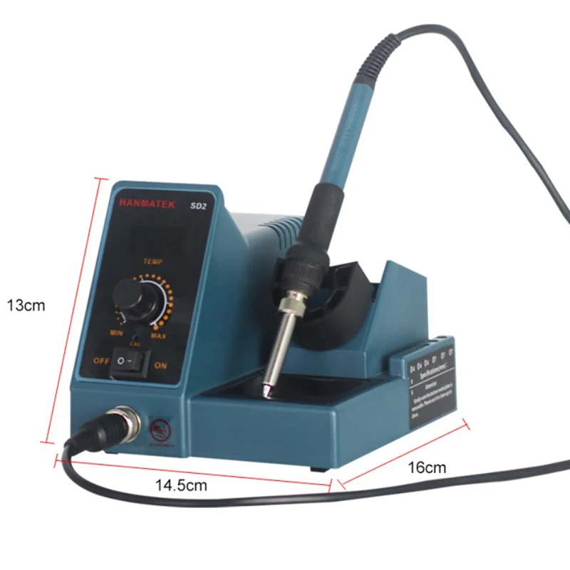 

Digital Display Soldering Station Household Constant Temperature Adjustable Anti-static Welding Set 60W