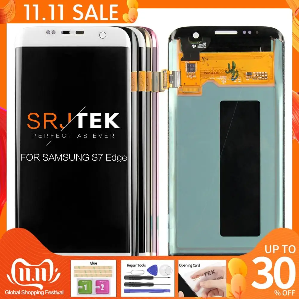 Дисплейный модуль для смартфона Samsung S7 Edge|screen touch|glass touch screenscreen digitizer |