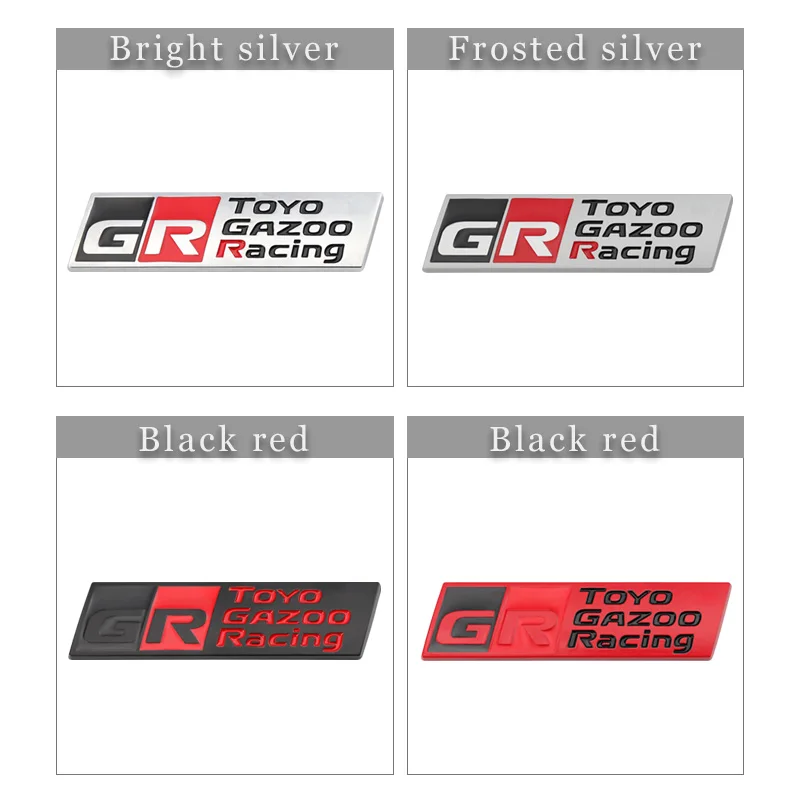 Автомобильная наклейка GR газо гонки логотип значок эмблема для Toyota HV YARiS GRMN 86 Sport RZ