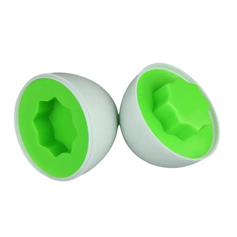 

6Pcs Eggs Learning Education Toy Kids Mixed Shape Wise Pretend Puzzle Smart Baby Kid Learning Toys Tool Brain Games For Children