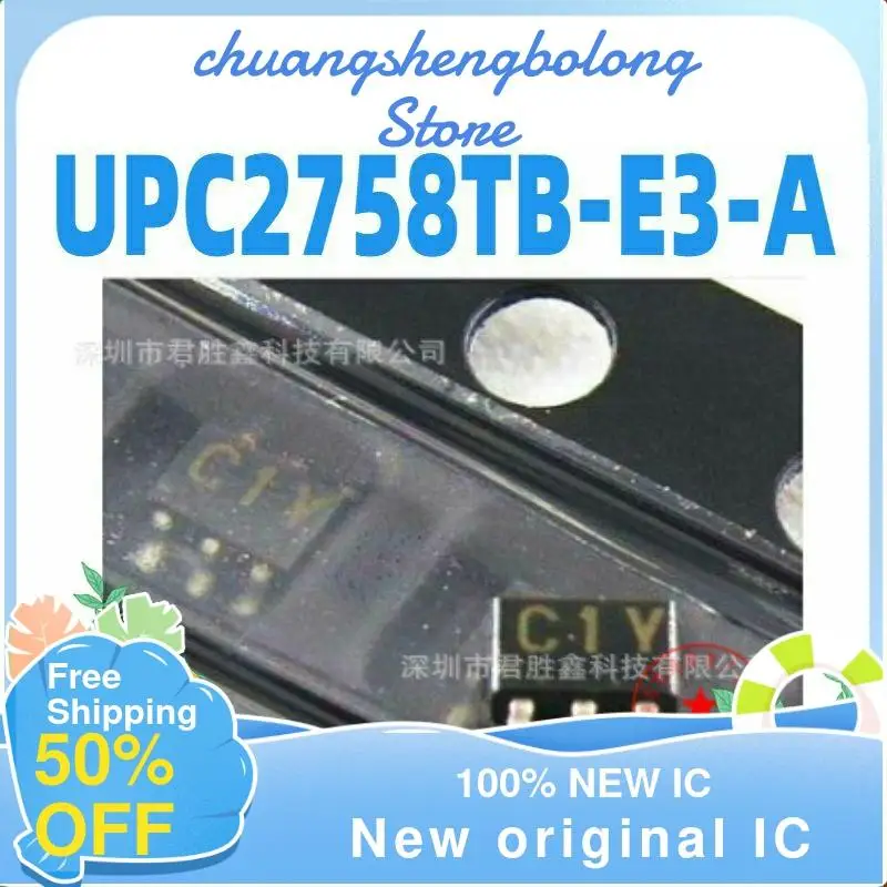 

10-200PCS UPC2758TB UPC2758TB-E3-A C1Y SOT363 New original IC