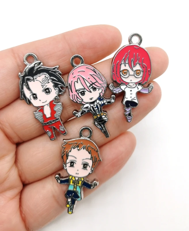 Новые 20 шт Аниме семь смертных грехов Смешанные Подвески DIY Изготовление