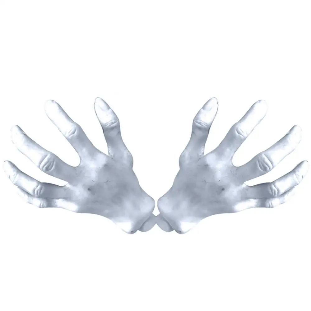 2 шт. пластиковые искусственные руки-скелеты для украшения дома - купить по