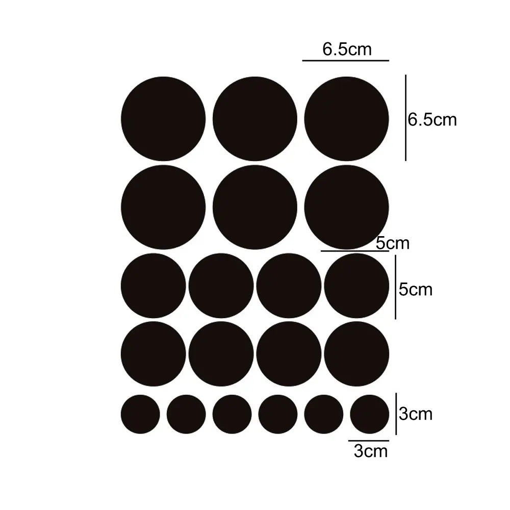 Светящиеся флуоресцентные наклейки круглые настенные декор для потолка