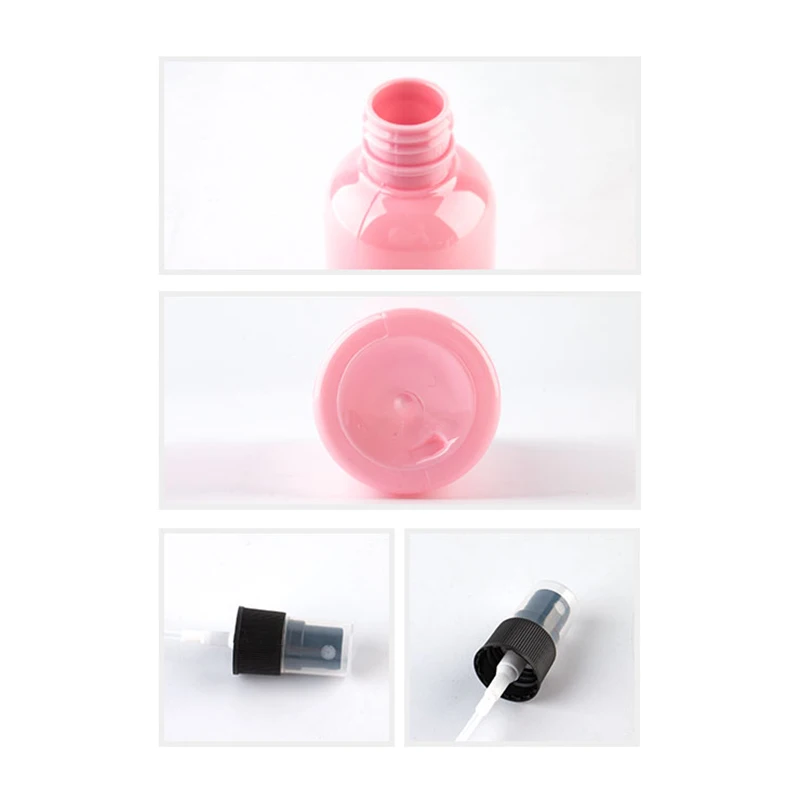 100 мл X 50 Спрей Пустые бутылки для парфюма куб. См ПЭТ прозрачный контейнер с