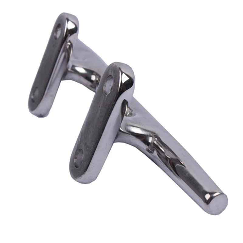 

6" Boat Mooring Cleat Marine 316 Stainless Steel Mooring Bollard Slimline Horn Cleat Yacht Boat Sailboat Kayak