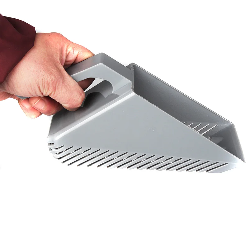 

Plastic Sand Paletta Aquarium Fish Tank Raschietto Pulitore Della Ghiaia Pan Grit Shovel STSF666